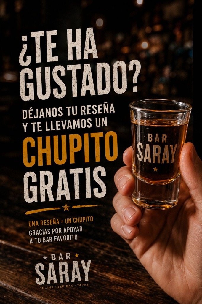 Promoción Chupito Gratis